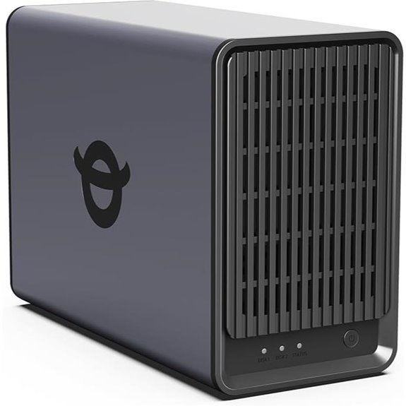 Yxk Zero1 2-Bay Desktop NAS with HDMI