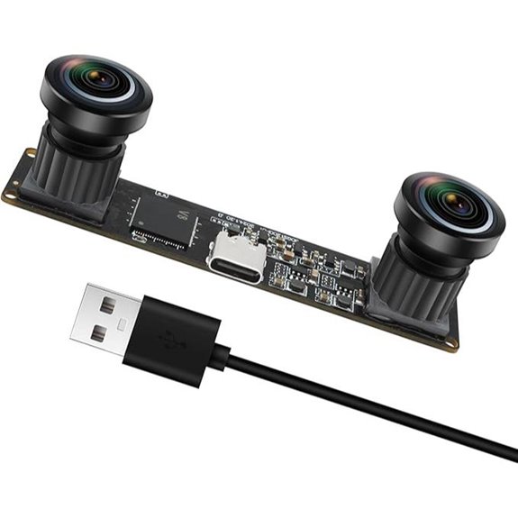 MMlove Dual Lens USB Webcam 1200P 60FPS