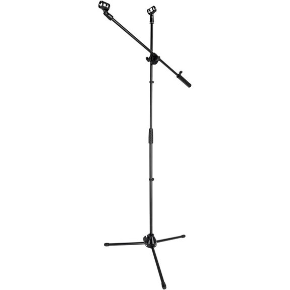 Rockville GIGSTAND DUAL V2 Microphone Stand with Accessories