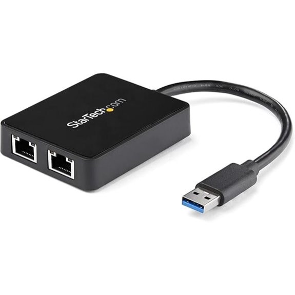 StarTech USB 3.0 Dual Port Gigabit Ethernet Adapter
