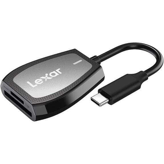 Lexar USB 3.2 Type-C Dual-Slot Card Reader