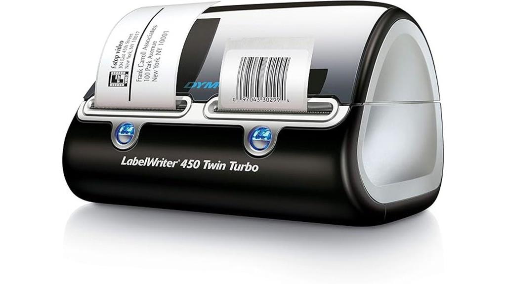 dual thermal label printer