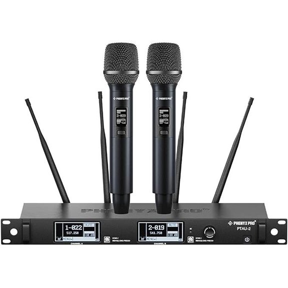 Phenyx Pro Dual Wireless Microphone System