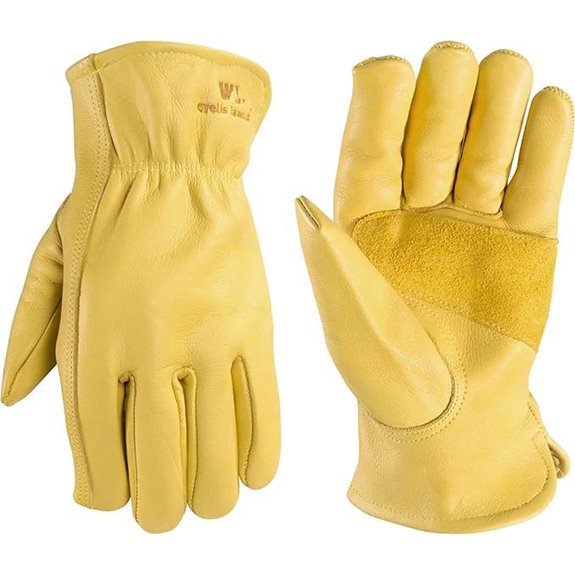 Wells Lamont Leather Work Gloves for Men