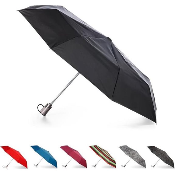 Totes Titan Travel Umbrella – Windproof & Waterproof