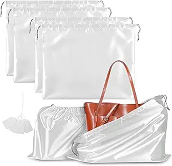 4 Pack Dust Bags for Handbags and Shoes