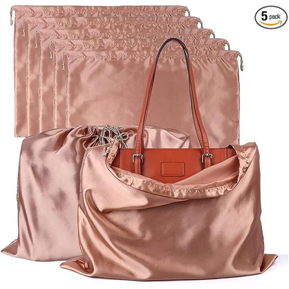 Lckaey Dust Bags for Purses and Shoes (5 Pack)