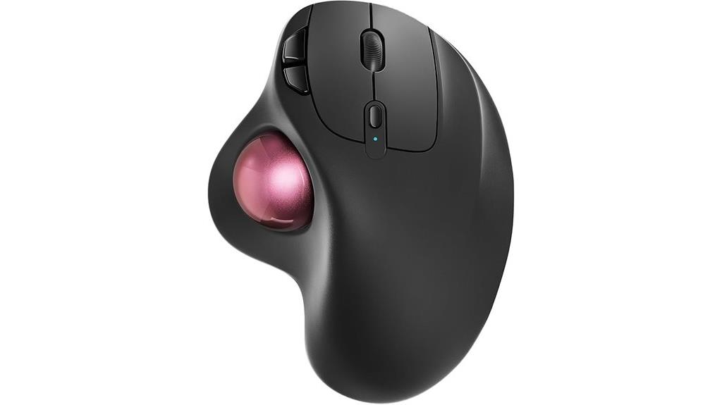 dusty pink wireless mouse