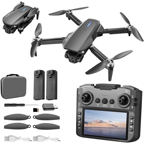 E88 PRO Drone with Controller Batteries & Features