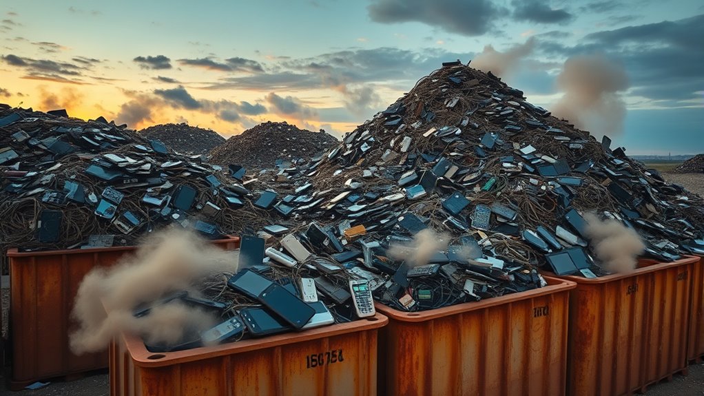 e waste causes environmental pollution