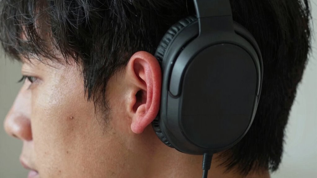 ear pain from headphones