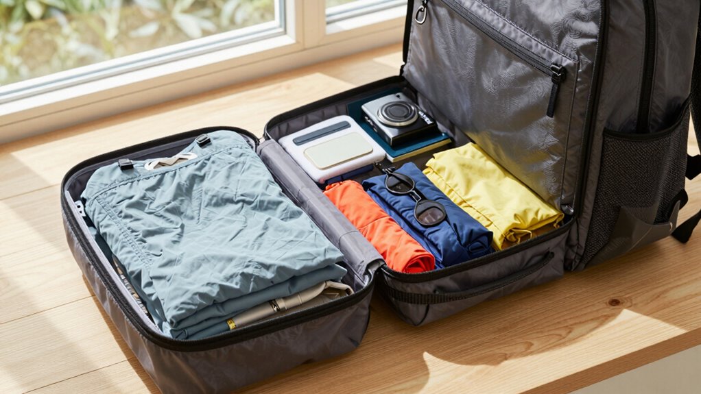 efficient light travel packing