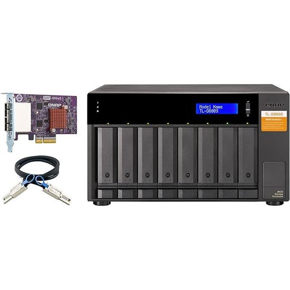 QNAP 8-Bay SATA JBOD Enclosure with Interface Card