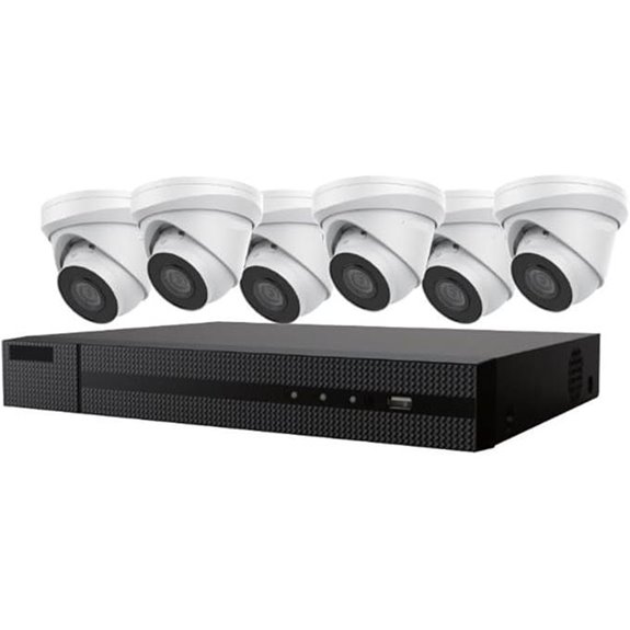 8-Channel 4K IP Camera System with 2TB HDD