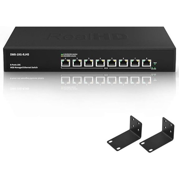 8-Port 10Gb Managed Ethernet Switch