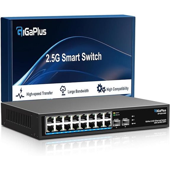 18 Port 2.5Gb Unmanaged Ethernet Switch