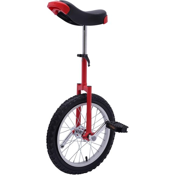 Electric Unicycle with Steel Rim and Mountain Tire