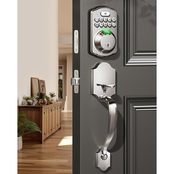 Veise Electronic Fingerprint Door Lock Set