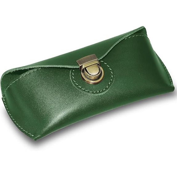 DK86 Leather Eyeglasses Case for Men and Women