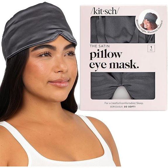 Kitsch Satin Sleep Mask for Women and Men