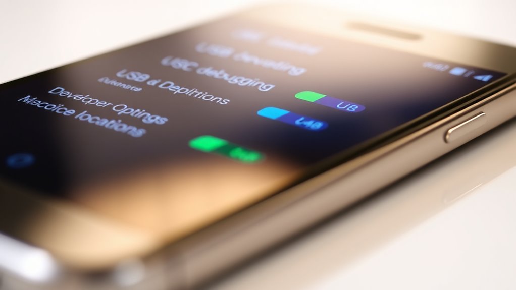 enable developer options safely
