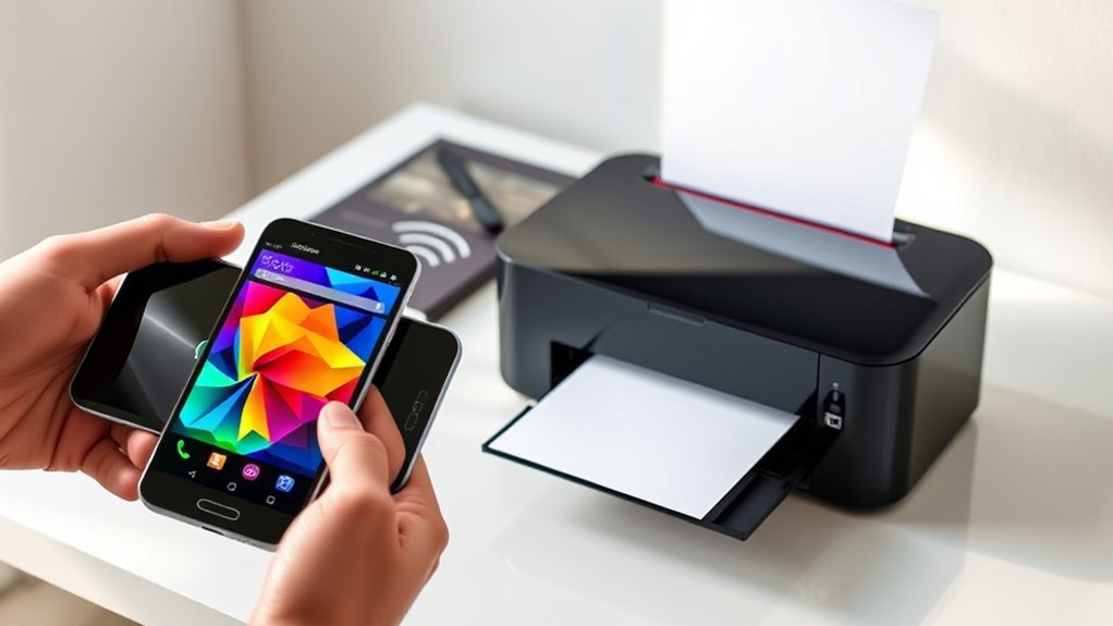 enable wireless android printing