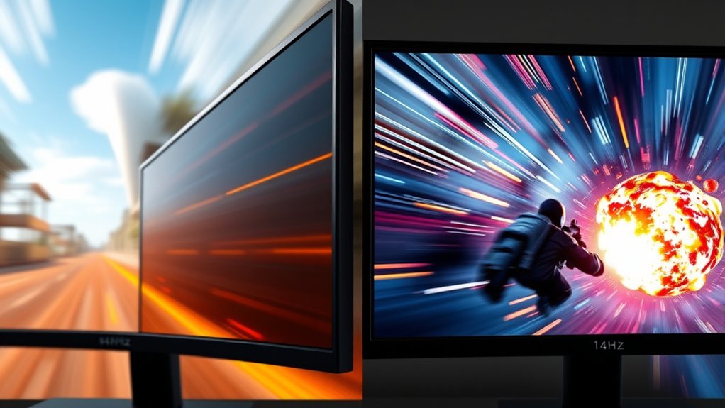 enhanced fast paced gaming visuals