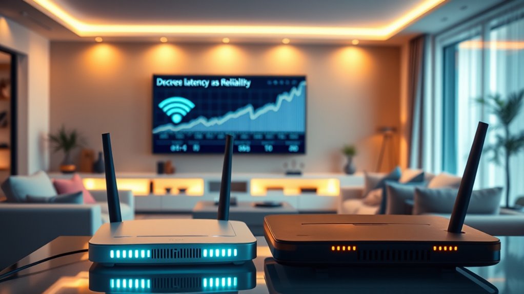 enhanced low latency connectivity
