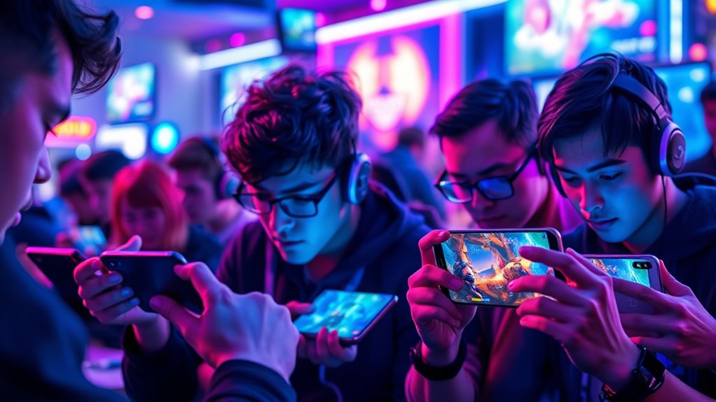 enhanced mobile esports competition