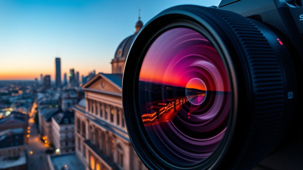 enhanced sharpness and bokeh