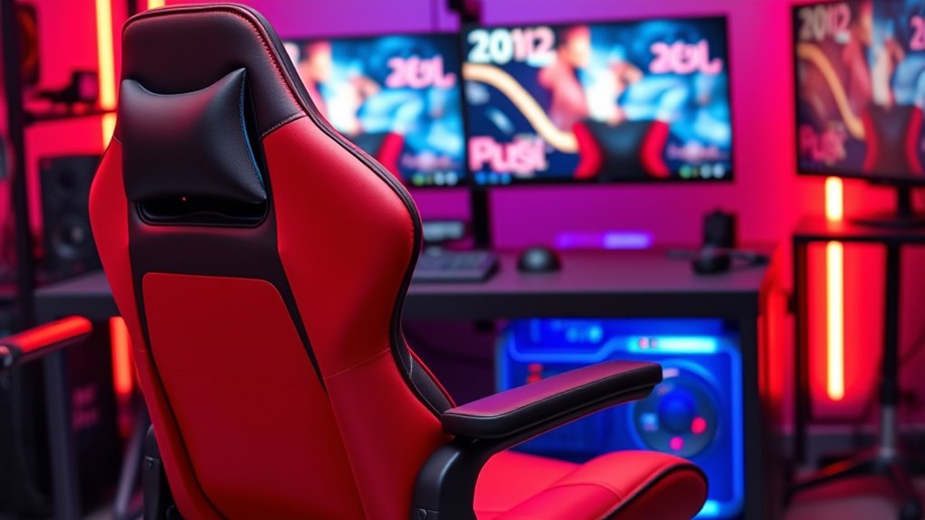 ergonomic adjustable gaming comfort