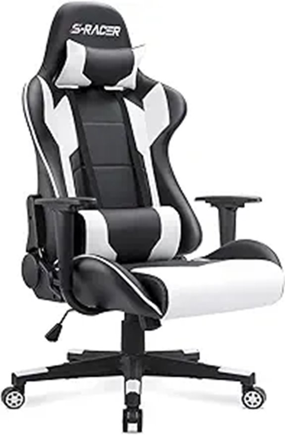 Homall Gaming Office Chair with Lumbar and Headrest