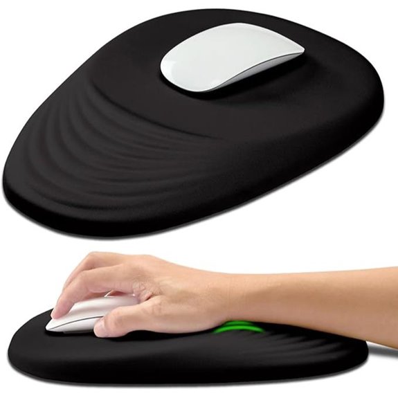 Hokafenle Ergonomic Mouse Pad with Wrist Support
