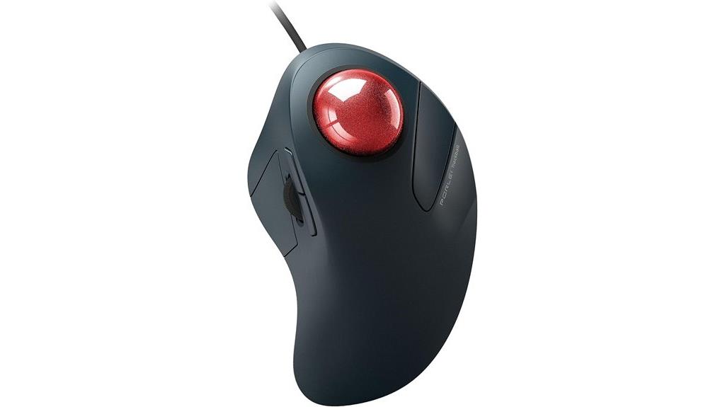ergonomic wired large mouse