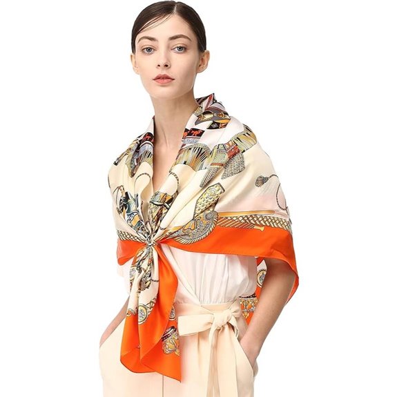 Grace Scarves 100% Silk Scarves Extra-Large and XX-Large