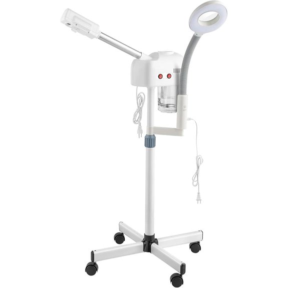 Winado 2-in-1 Facial Steamer with Magnification Light
