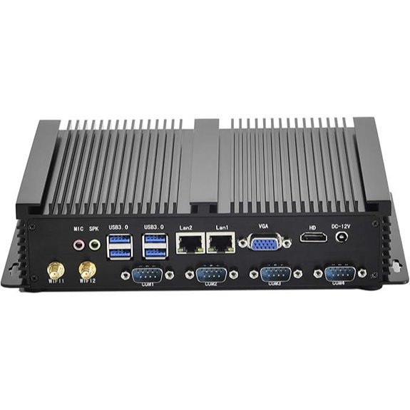 Fanless Mini PC with i5 CPU and Multiple Ports