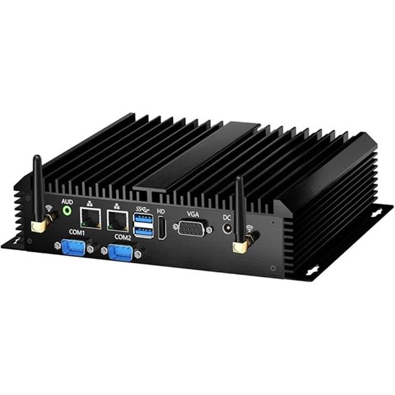 Industrial Fanless Mini PC with Core i7-5500U