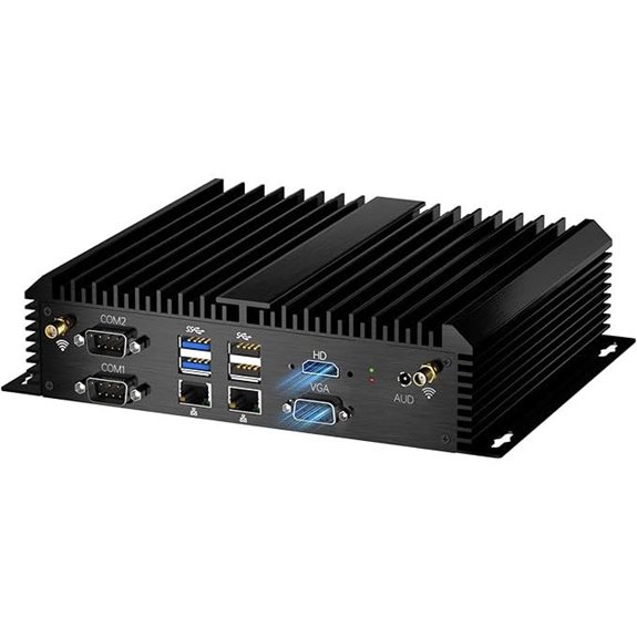 Fanless Mini PC with i7-8550U 16GB RAM 4K HDMI