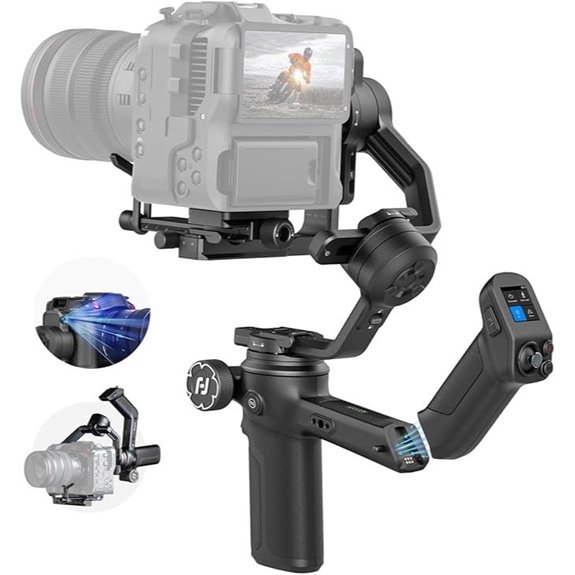 FeiyuTech SCORP 3 Gimbal Stabilizer with AI Tracking