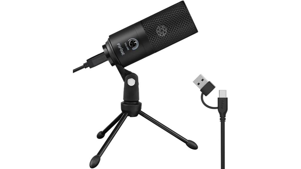 fifine usb microphone overview