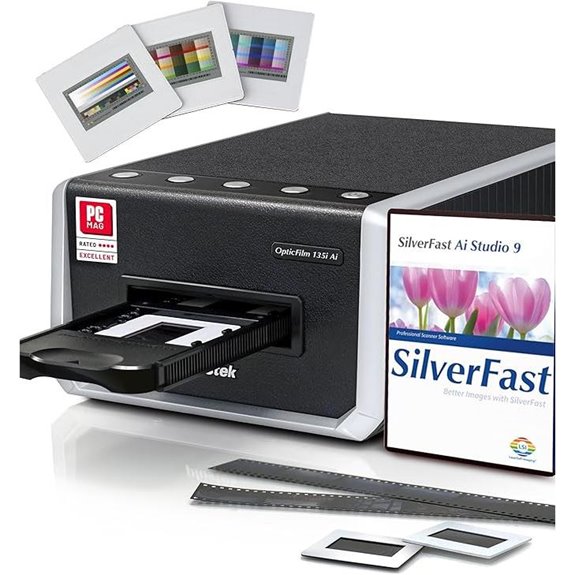 Plustek OpticFilm 135i Ai Film & Slide Scanner Bundle