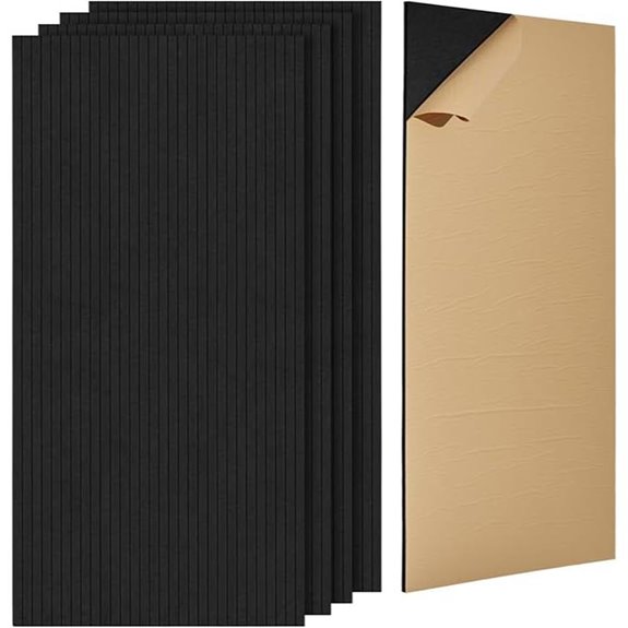 VEVOR 5 Pack Acoustic Soundproof Wall Panels