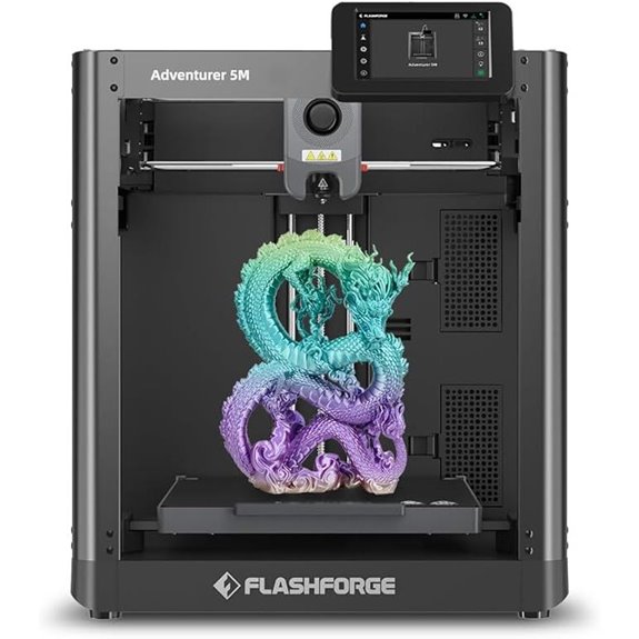 FLASHFORGE AD5M 3D Printer with Auto Leveling