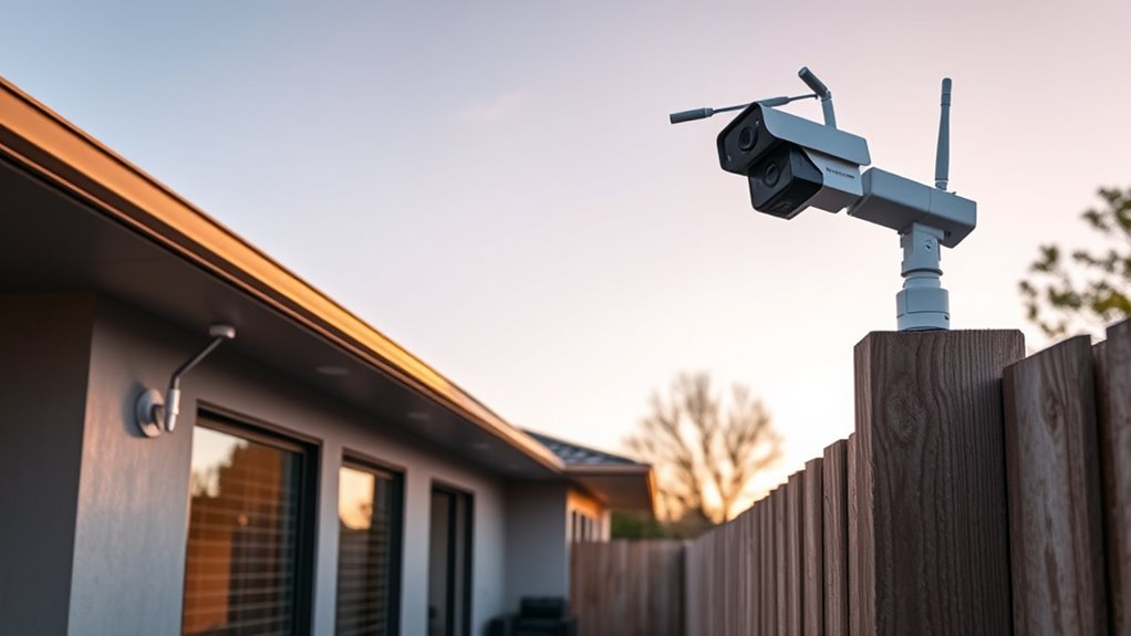 flexible wireless camera placement