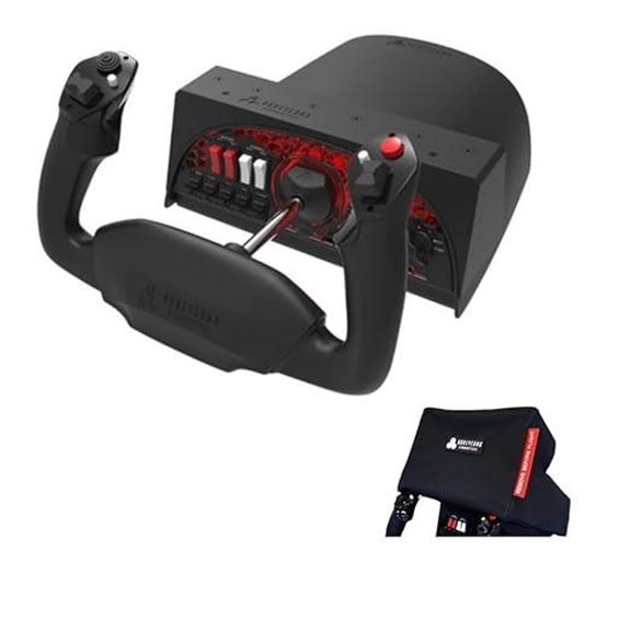 Honeycomb Alpha Flight Yoke & Switch Panel Bundle