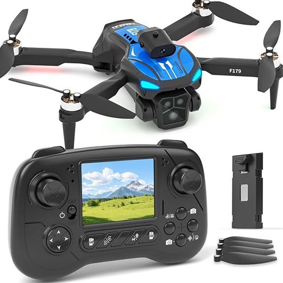 Foldable 1080P Camera Drone with Obstacle Avoidance