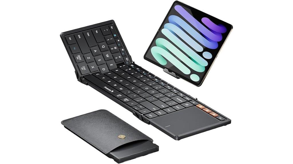 foldable bluetooth travel keyboard