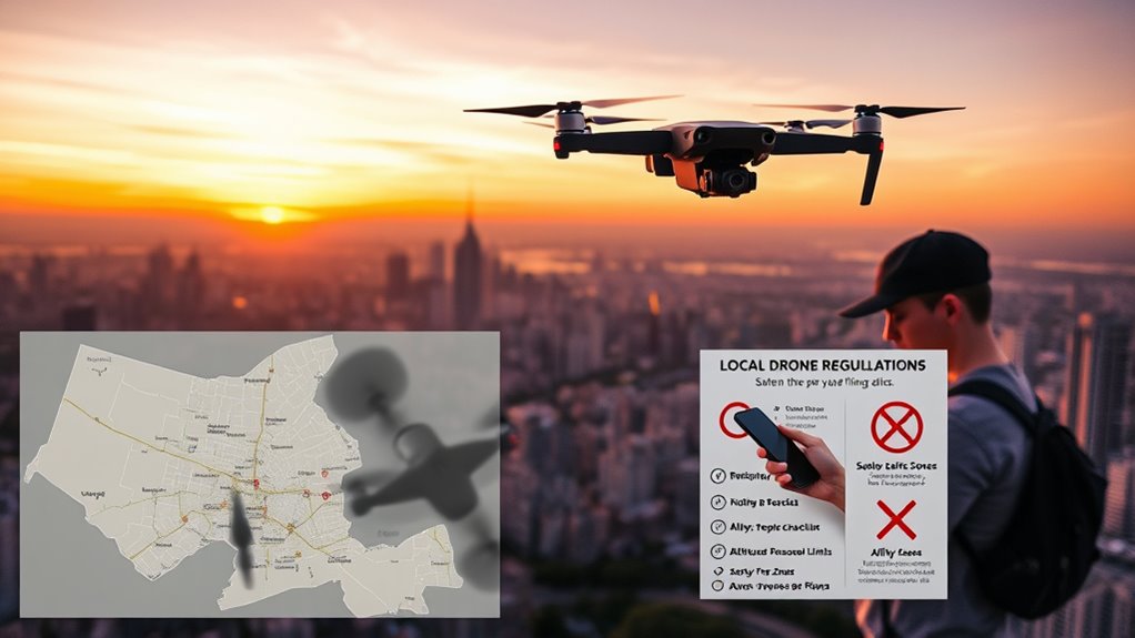 follow local regulations and privacy