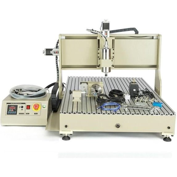 4-Axis CNC Router Engraver with Water Cooling